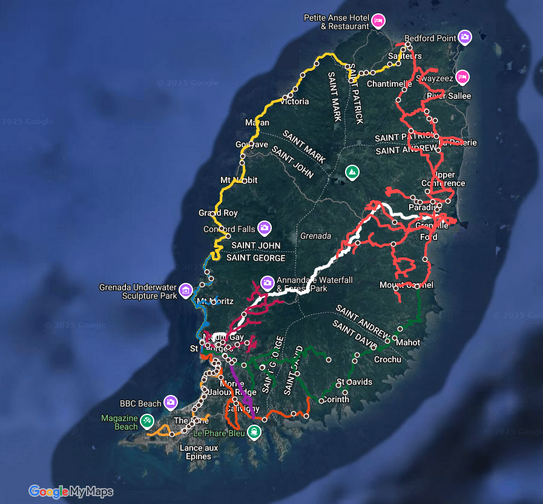 Grenada Public Bus Routes